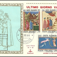 Last Day Cover - Italy - 1966 - KimCover