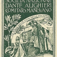 Poster Stamp - Società Dante Alighieri, Comitato mantovano