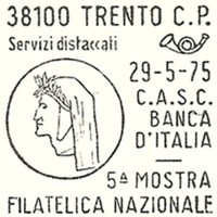 Cancellation - Italy (Trento) - 1975 May 29