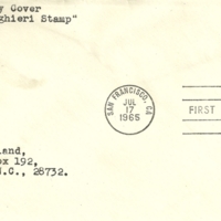 First Day Cover - United States - 1965 - Challand